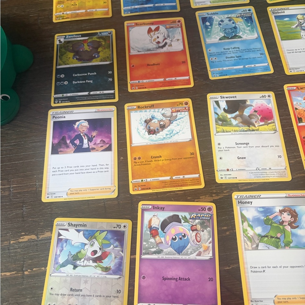 Pokémon Trading Card Game Assorted Card Pack - Yellow, Red, Blue, Pink, Green - Picture 3 of 9
